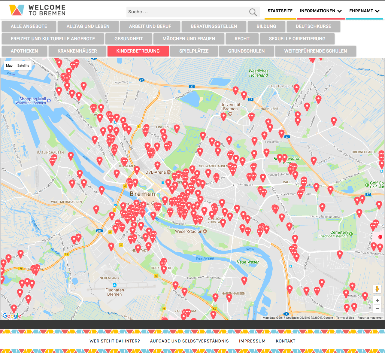 Refugee Map Bremen – Welcome to Bremerhaven